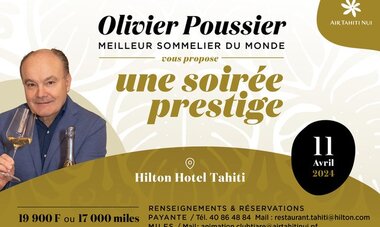 Offre Club Tiare Soirée Prestige O POUSSIER 2024